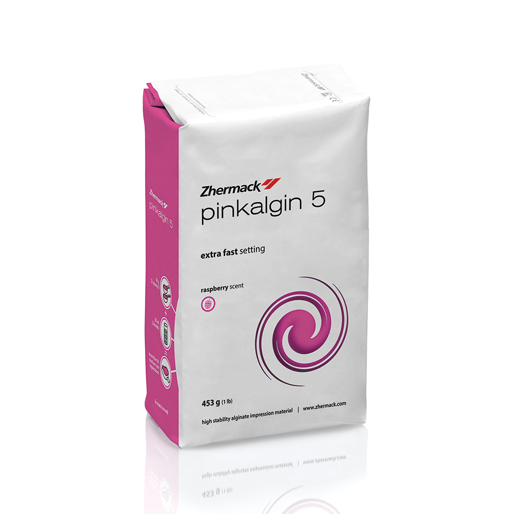 Pinkalgin 5 Alginat x-fast Hindbær, 453 g