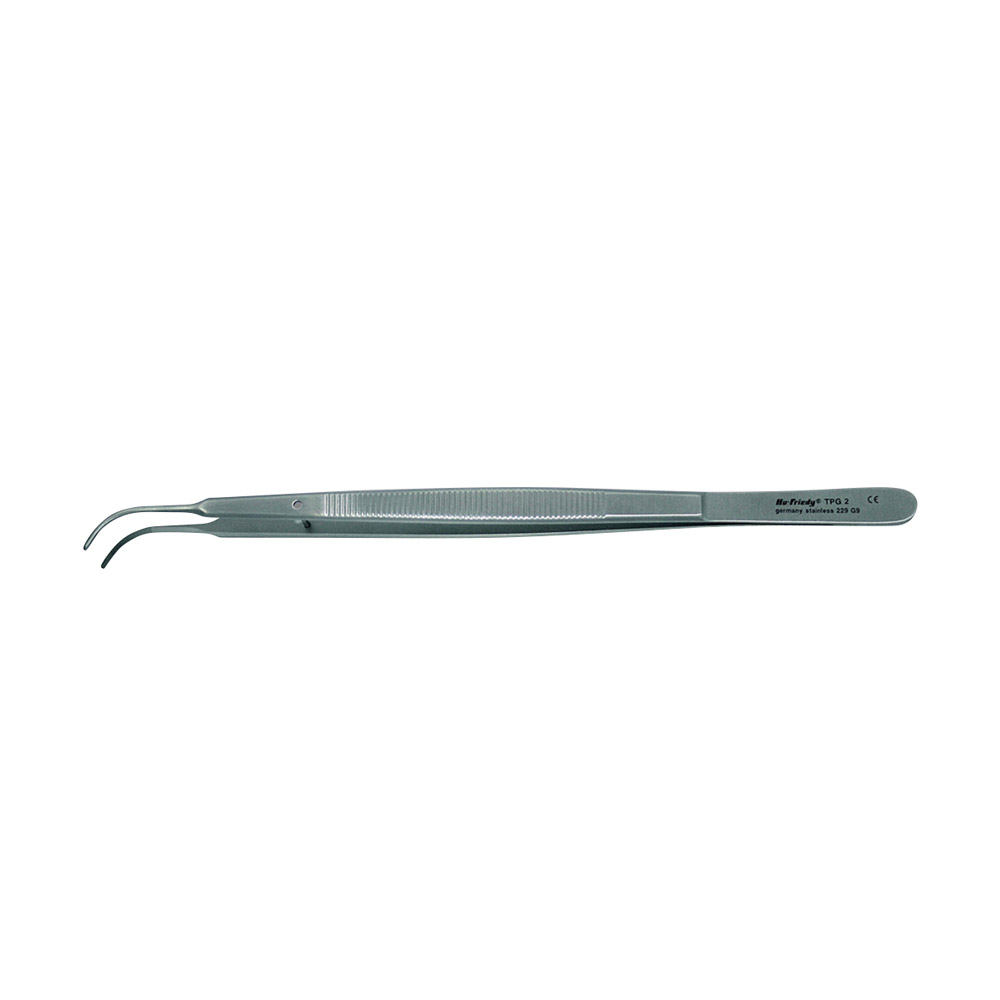 Pincet Gerald 18 cm anatomisk buet stk.