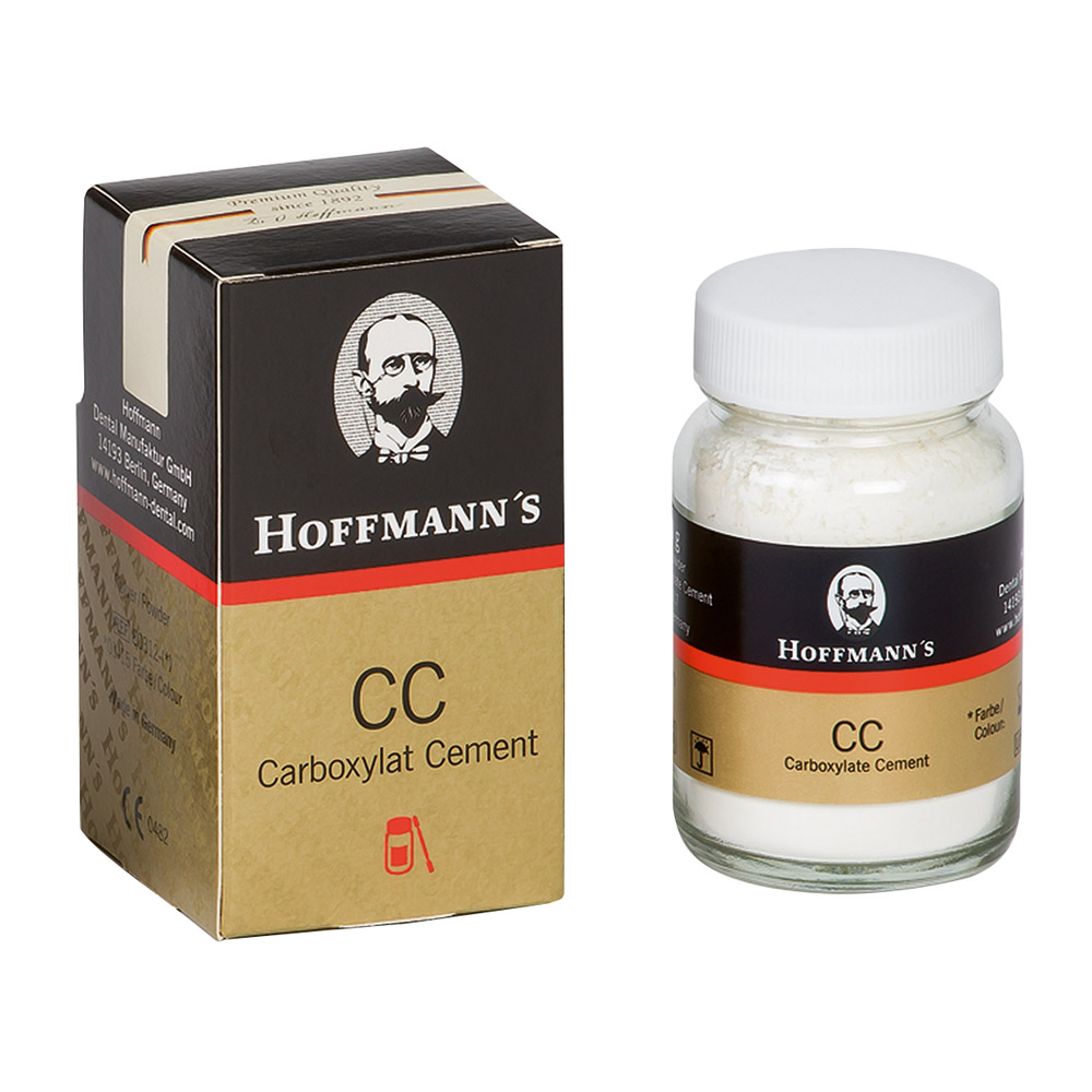 Hoffmanns Carboxylatcement 3 hvidgul, 100 g pulver