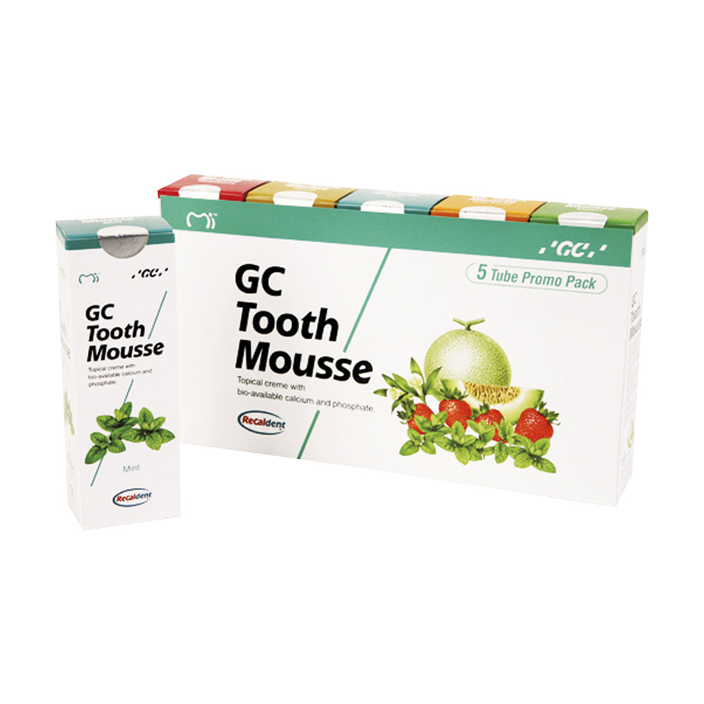 Tooth Mousse, 5 stk. + 1 tube promo-pakke