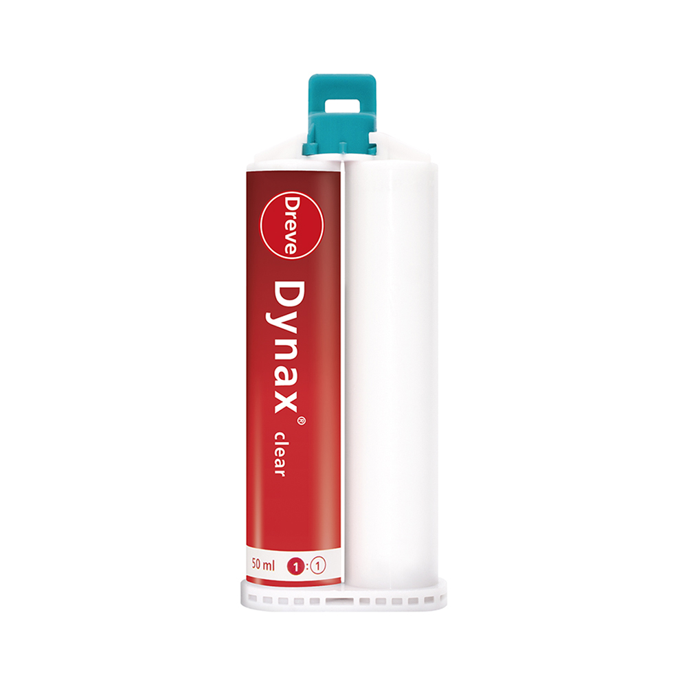 Dynax clear dobbeltsprøjter, 2 x 50 ml