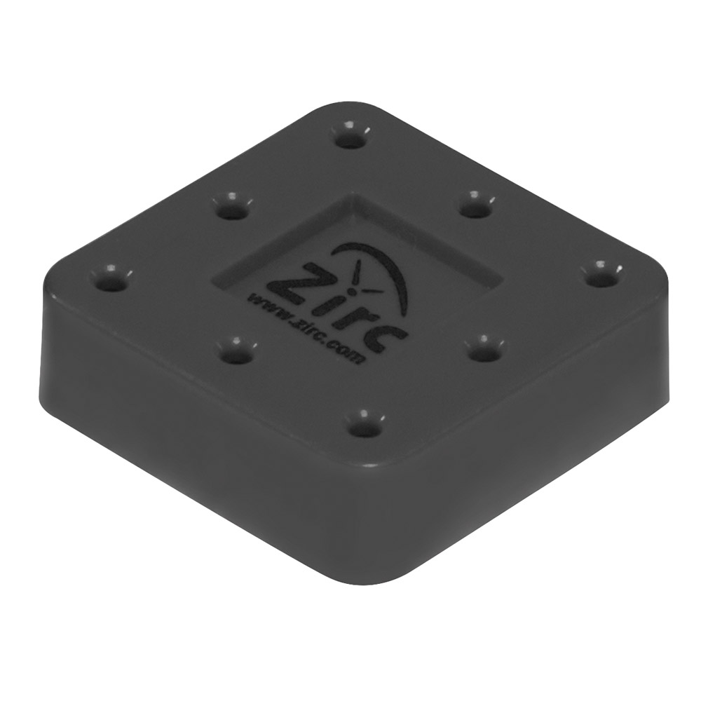 Bur Block 8-huls magnetisk grå, stk.