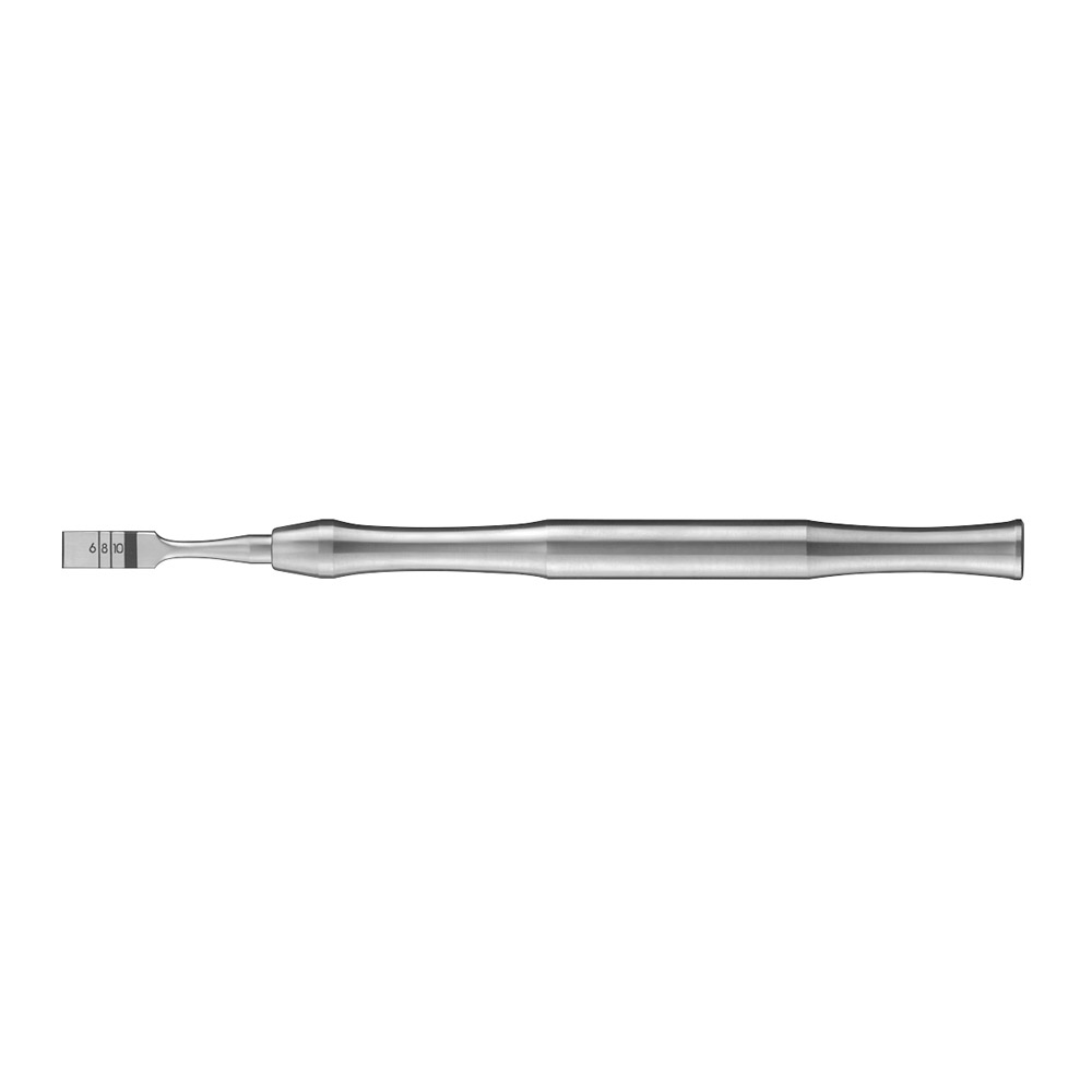 Osteotom knoglemejsel 6 mm lige, stk.