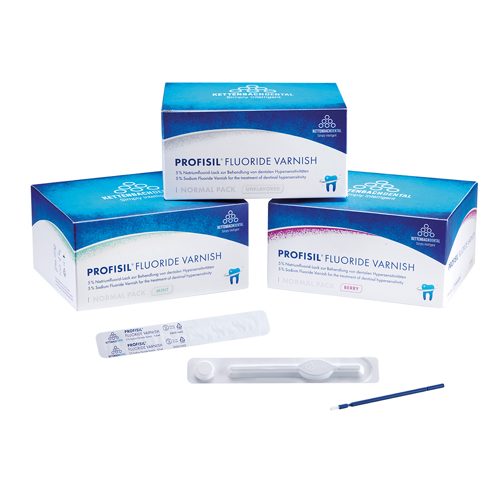Profisil Fluorid Lak, 6 stk. Introduktionspakke