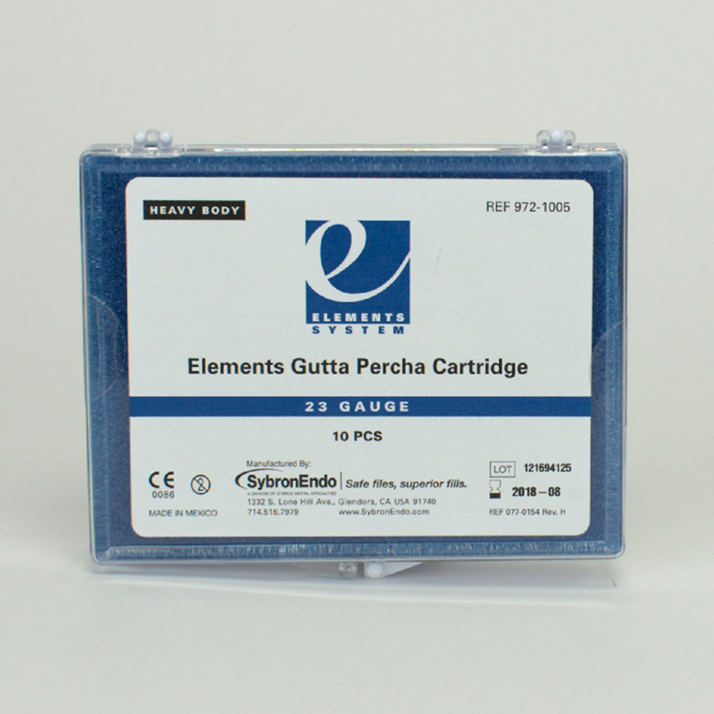 Guttapercha-kassette 23g HB, 10 stk.