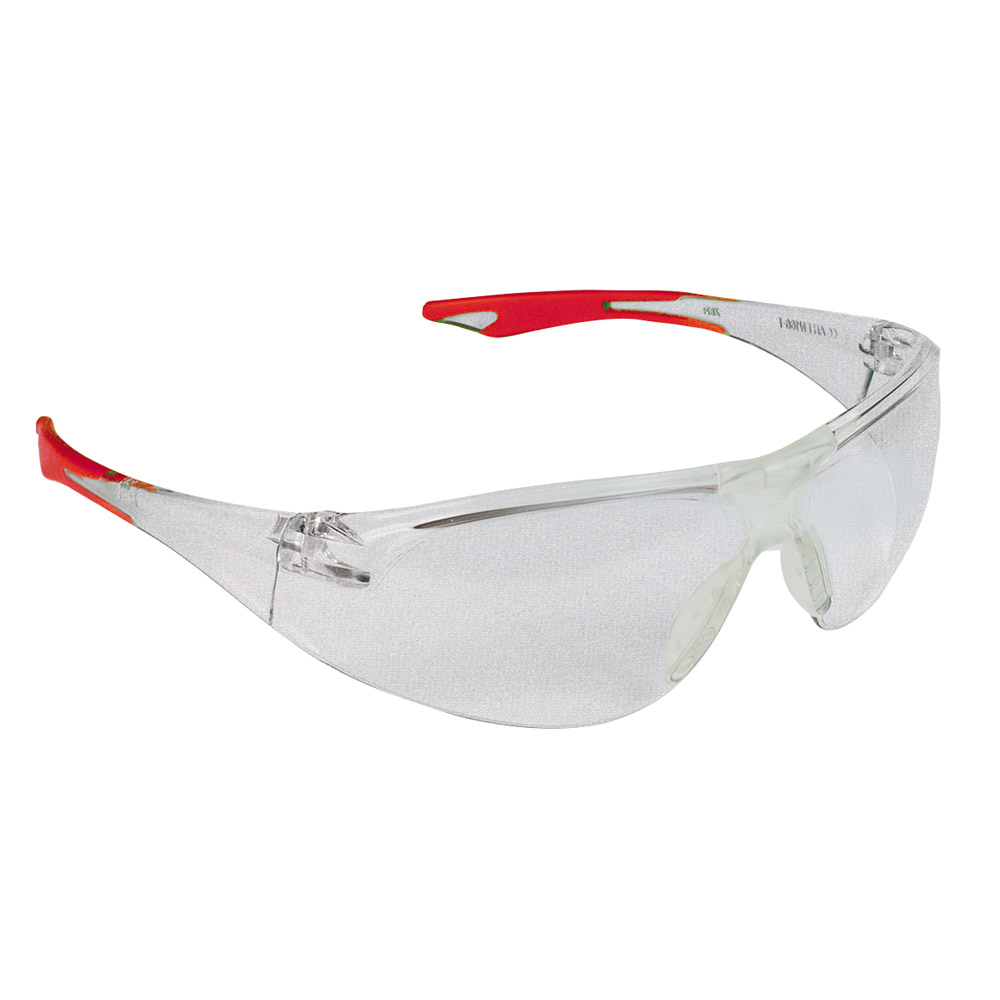 Beskyttelsesbrille New-Style KKD lille rød transparent, stk.