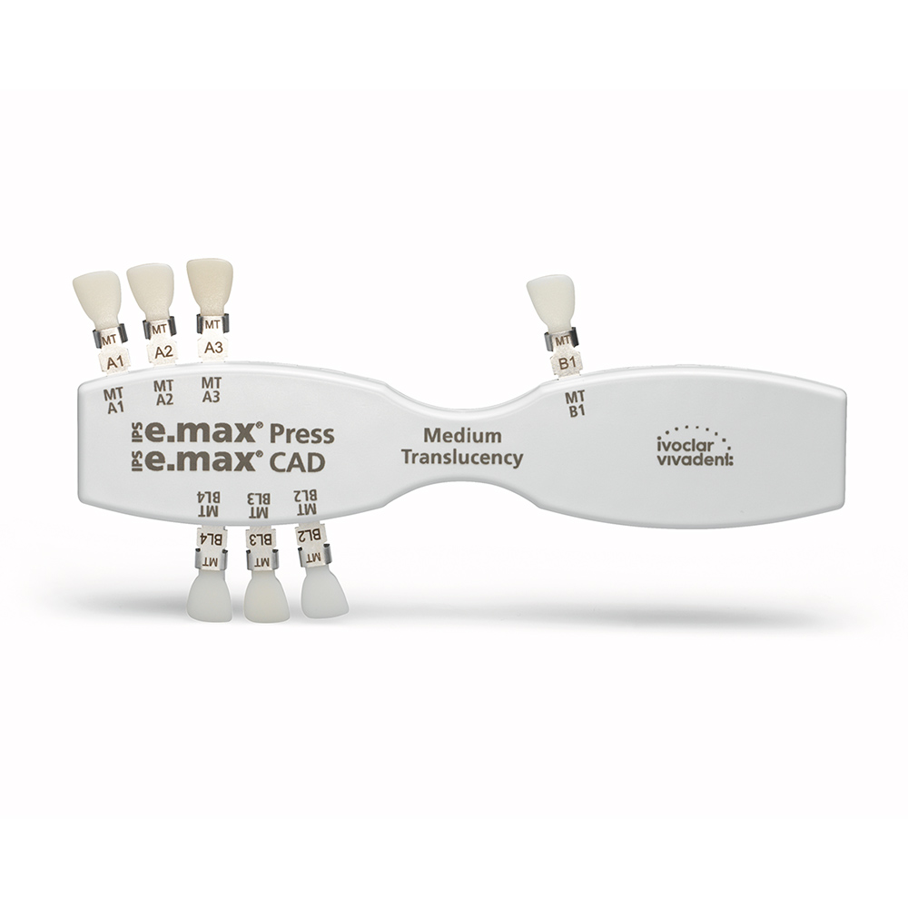 Farvenøgle IPS e.max Press/CAD MT, stk.