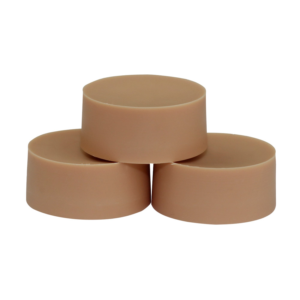 Modelleringsvoks-chips beige opak 25 g, 3 stk.