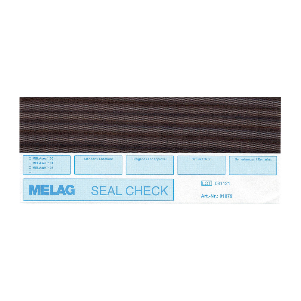Melaseal Check, pakke med 100 teststrimler