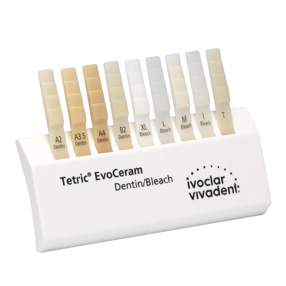 Farvenøgle Tetric EvoCeram + Bleach, stk.
