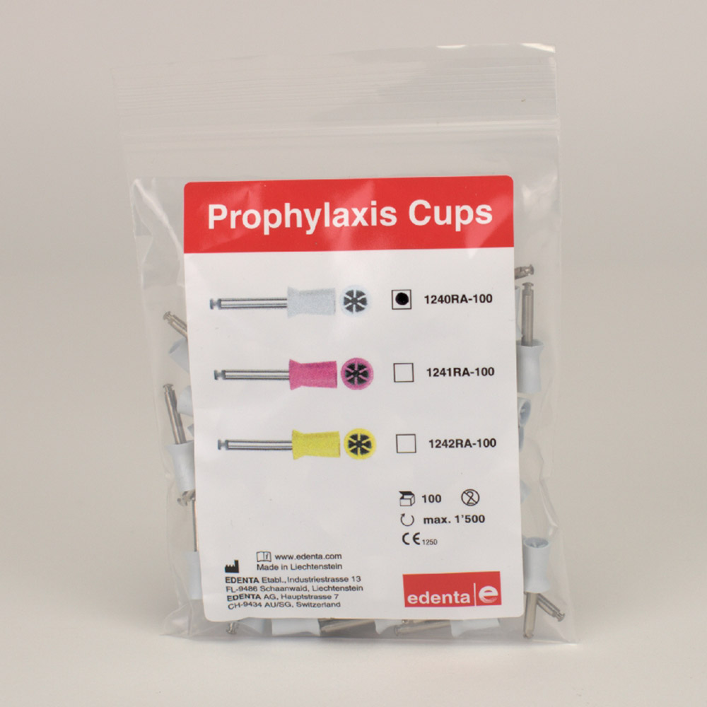 Prophy poleringsklude hvide 1240, 100 stk.