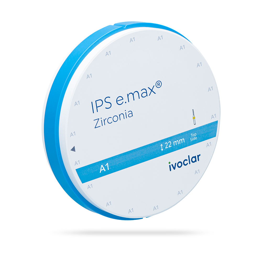 IPS e.max Zirconia A1 98,5 x 22 mm, 1 stk.