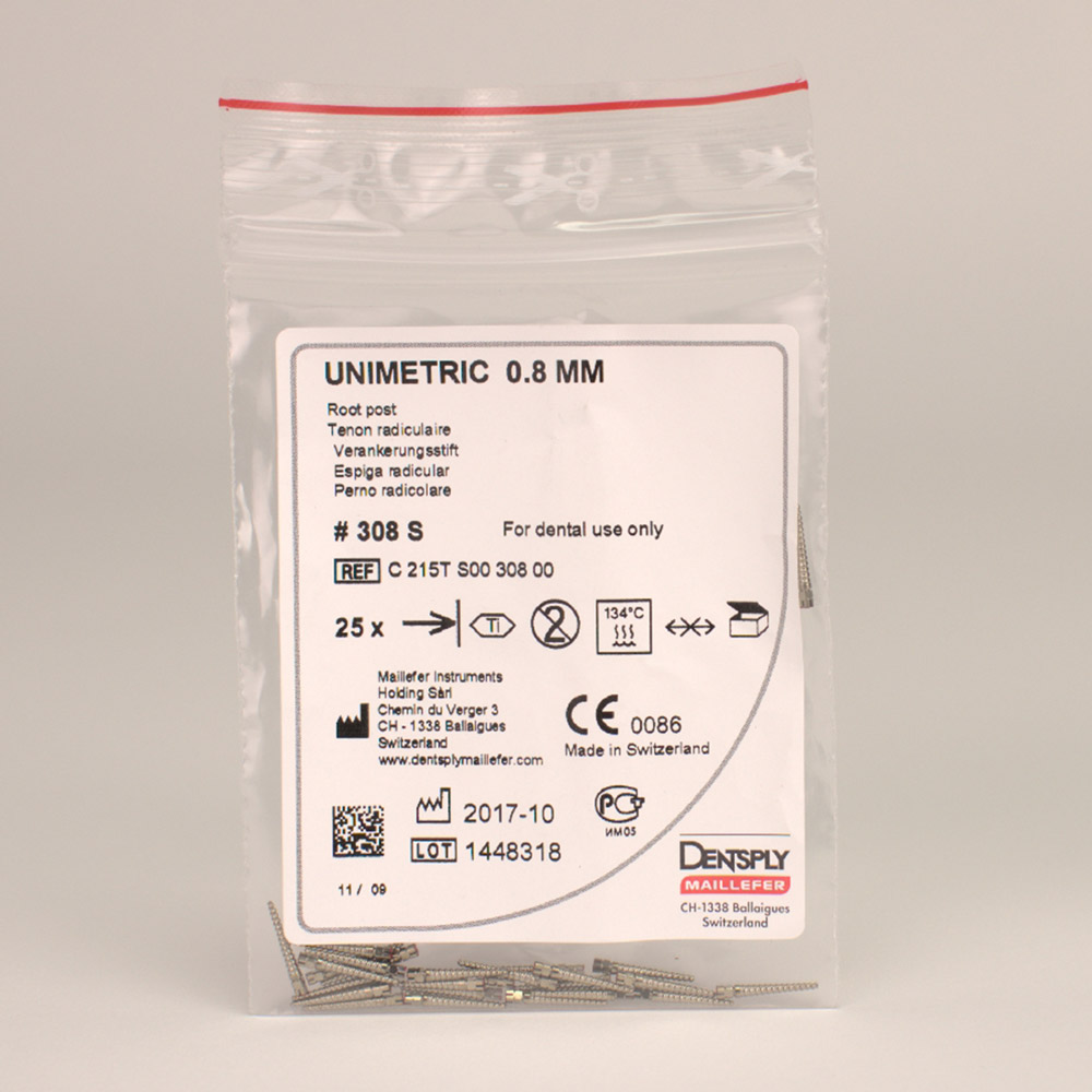 Unimetric penne 215T 308S, 25 stk.