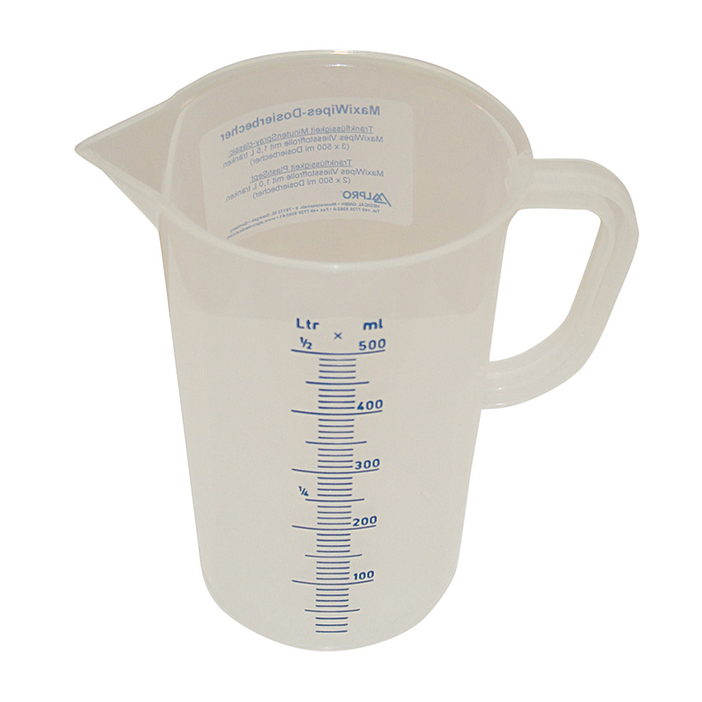 Målebæger til Bilpron 500 ml, stk.