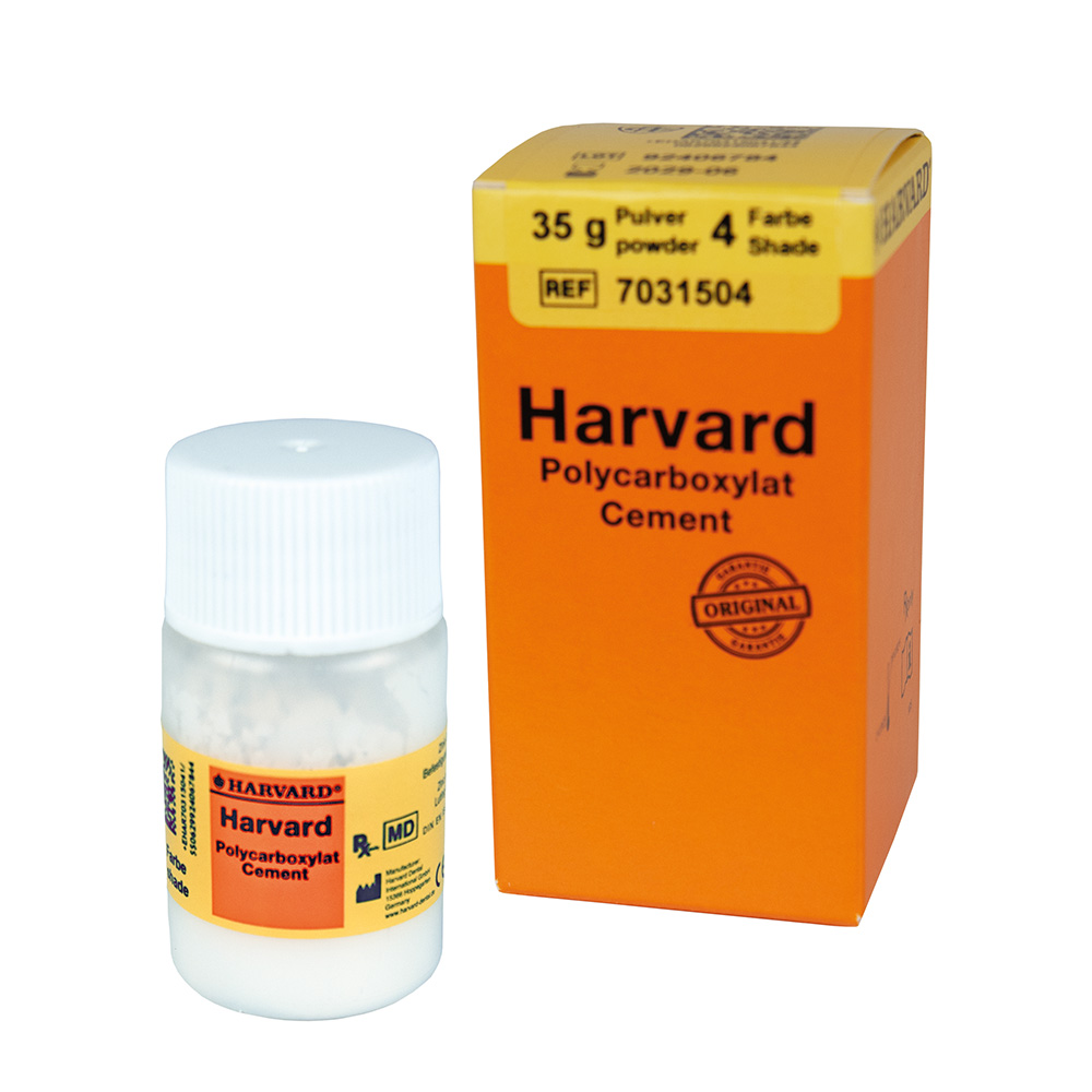 Harvard Carb.-Cement 4 lys gul 35 g