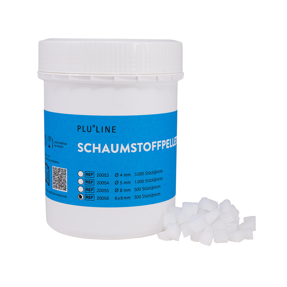 PLULINE SKUMPLASTPELLETS Størrelse 4, 500 stk.