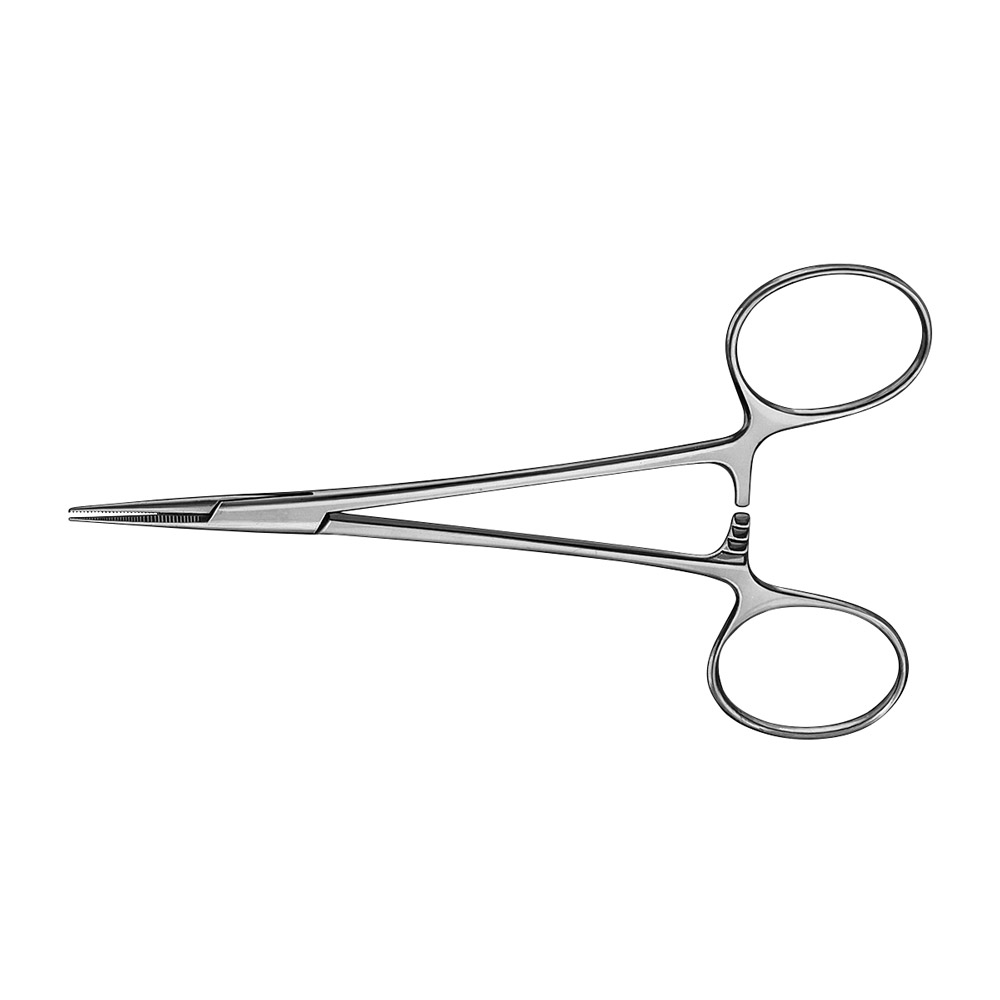 Halsted Myggetang arterieklemme 12,5 cm grad, stk.