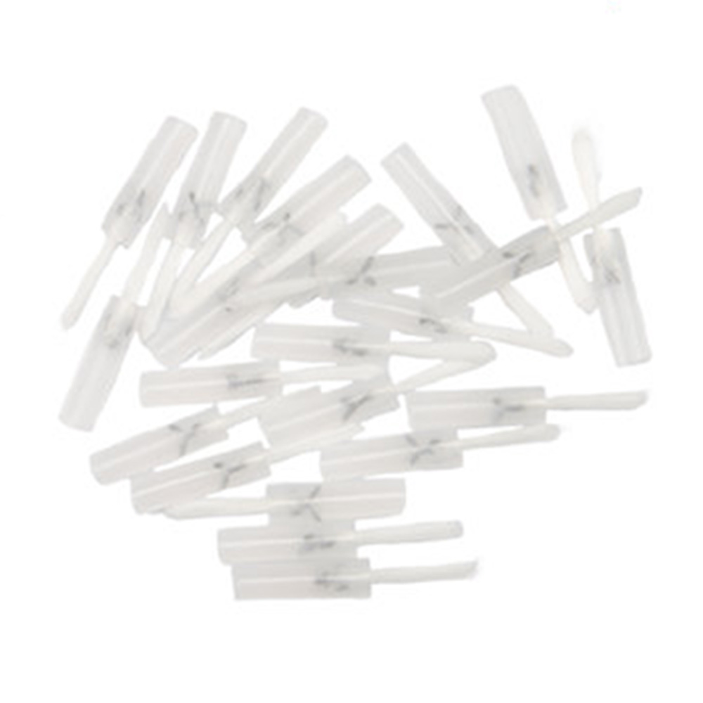 Monoart penselender, medium, hvide, 100 stk.