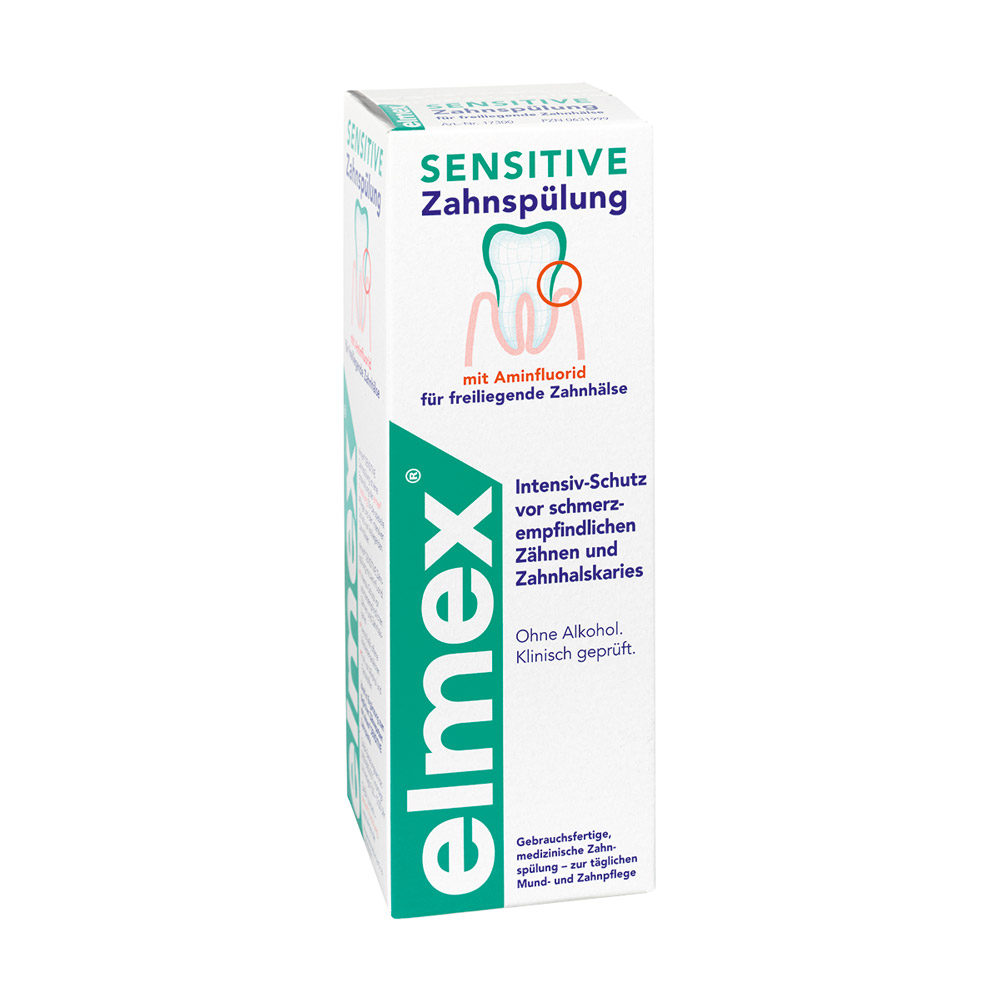 Elmex Sensitive mundskyllevæske, 400 ml
