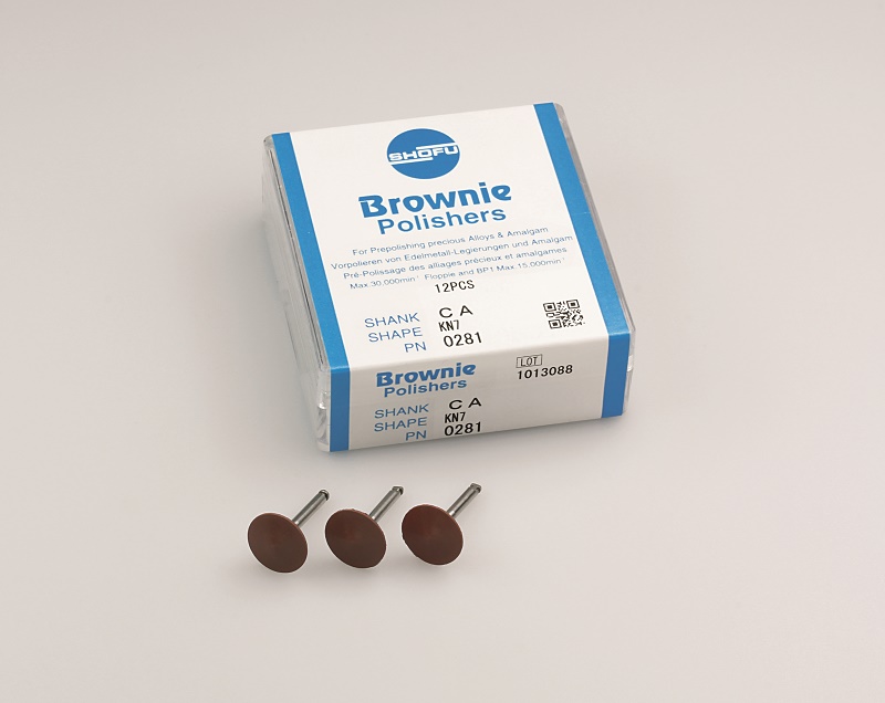 Brownie polerskiver Wst KN 7 125, 12 stk.