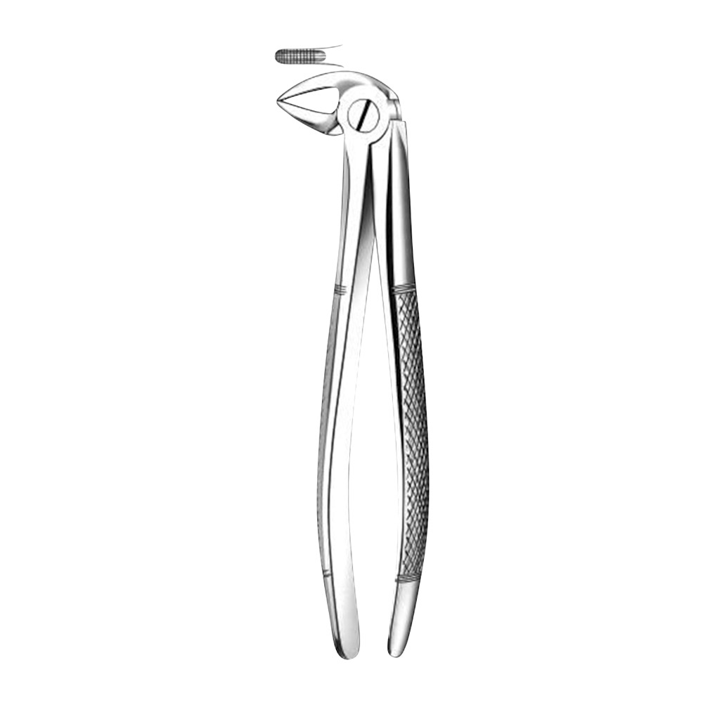 Tandtang Büchs Figur M2033 lille model UK rod, stk.