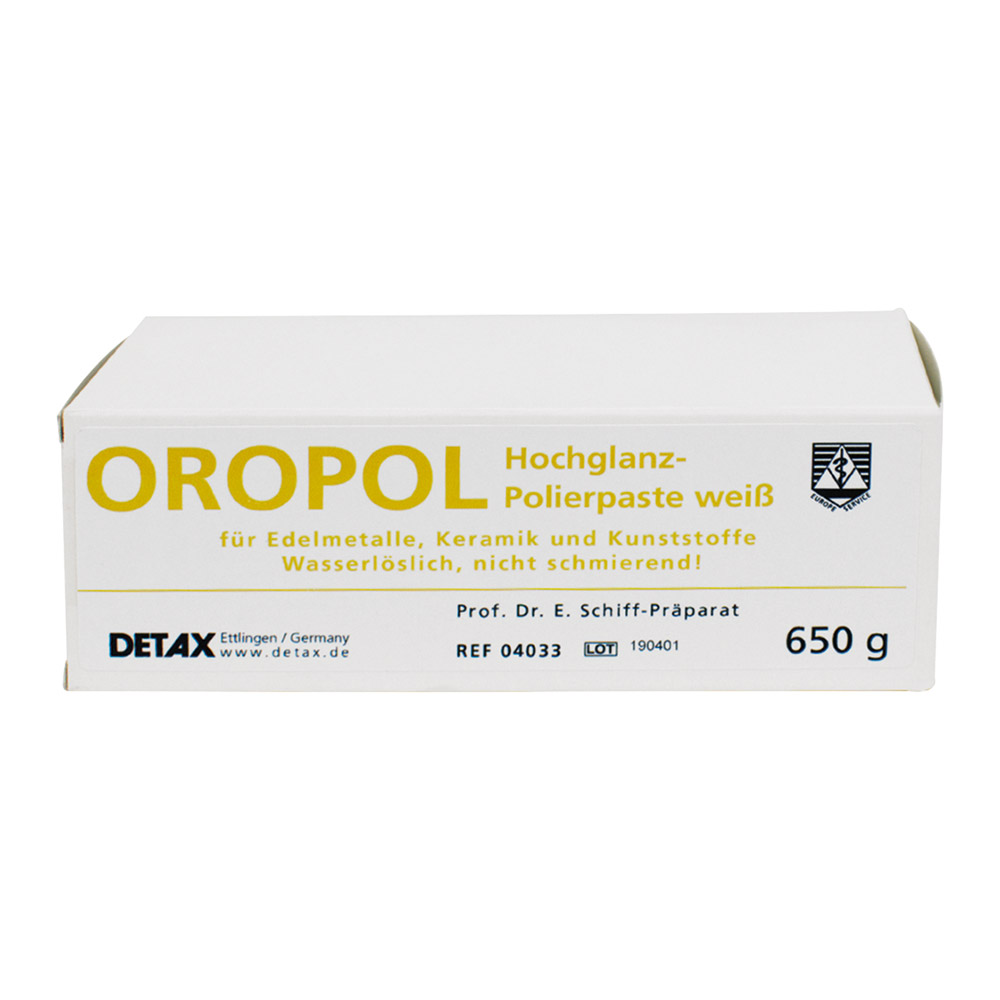 OROPOL poleringspasta hvid, 650 g