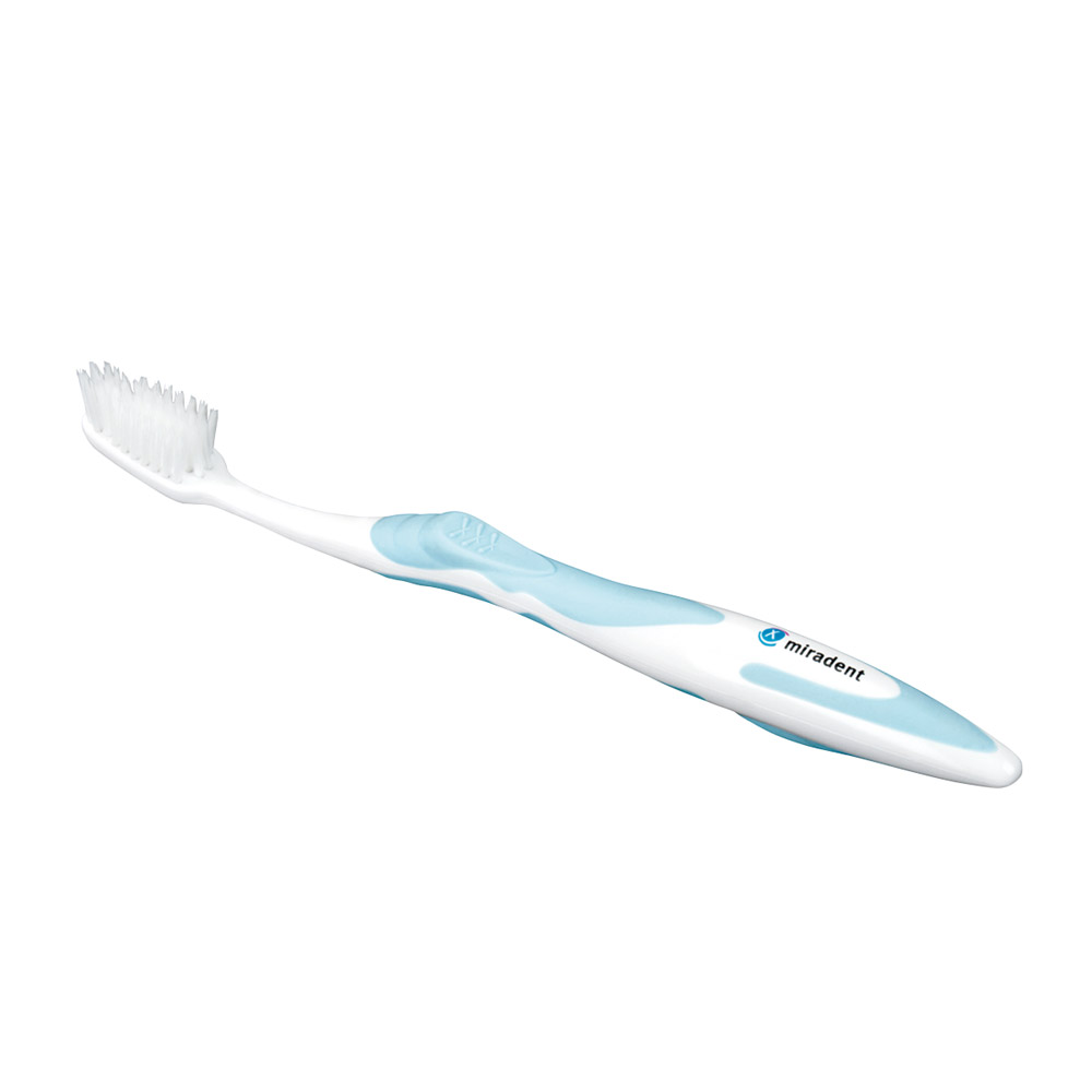 Carebrush tandbørste + tungeskraber supersoft, stk.