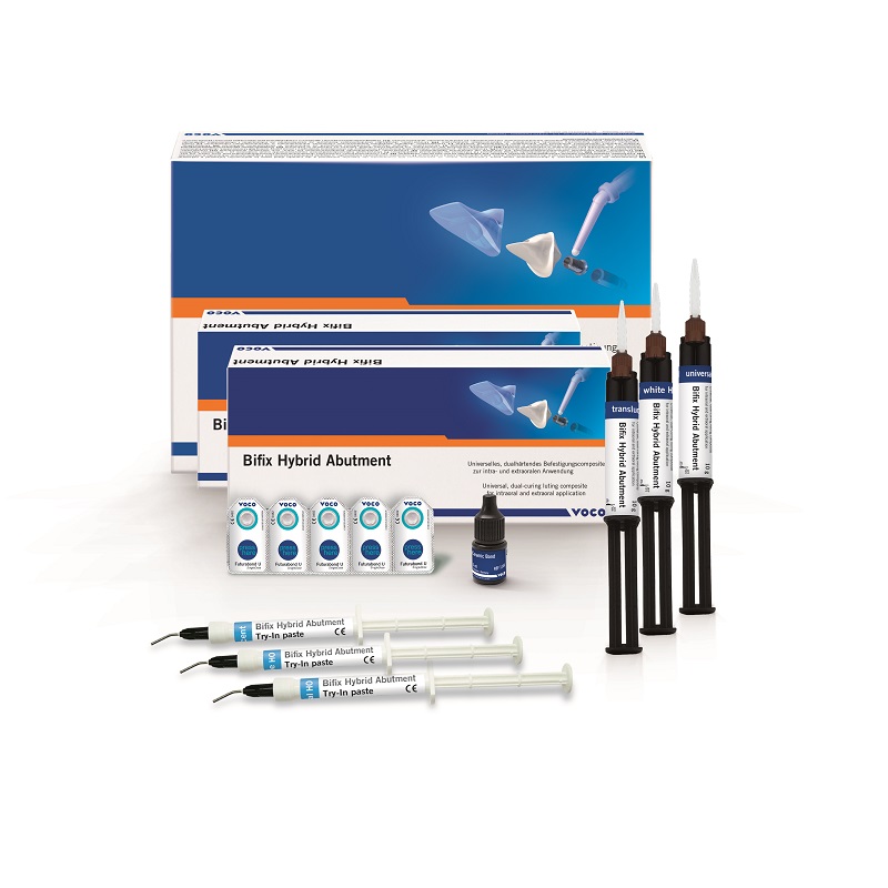 Bifix Hybrid Abutment universal HO, 10 g Quick-Mix sprøjte