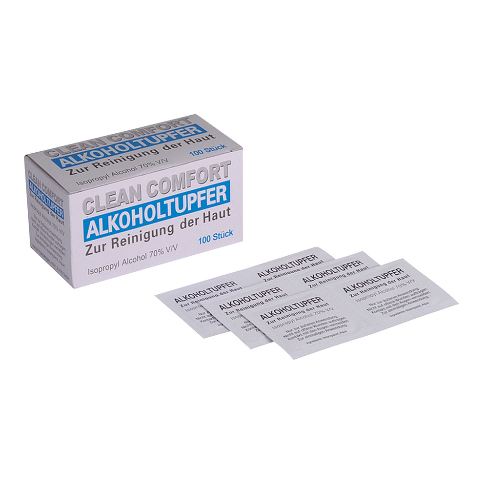 Alkoholtamponer, 100 stk.
