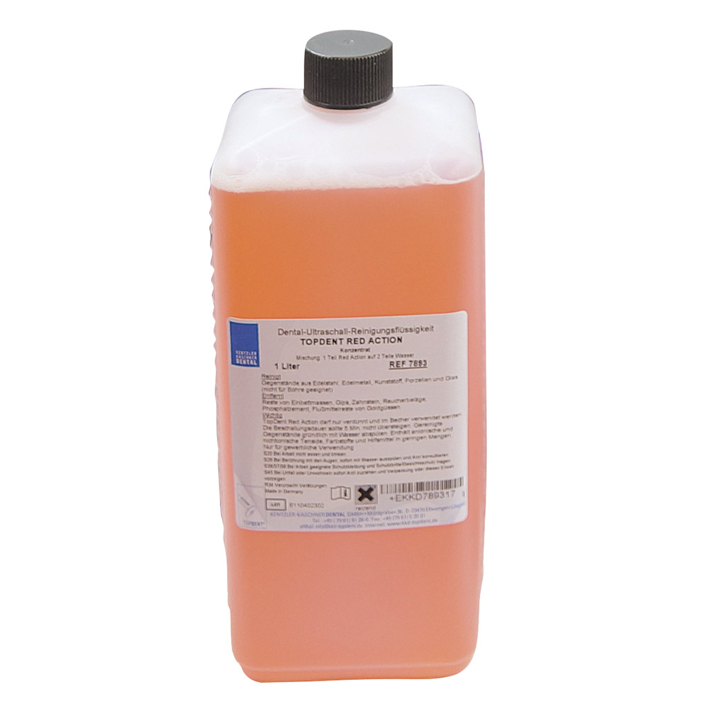 Top Dent red Action, 1 L flaske