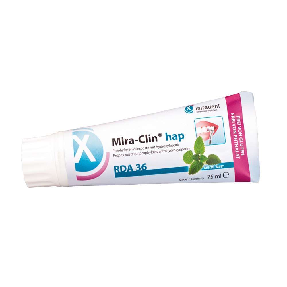 Mira-Clin hap poleringspasta, 75 ml