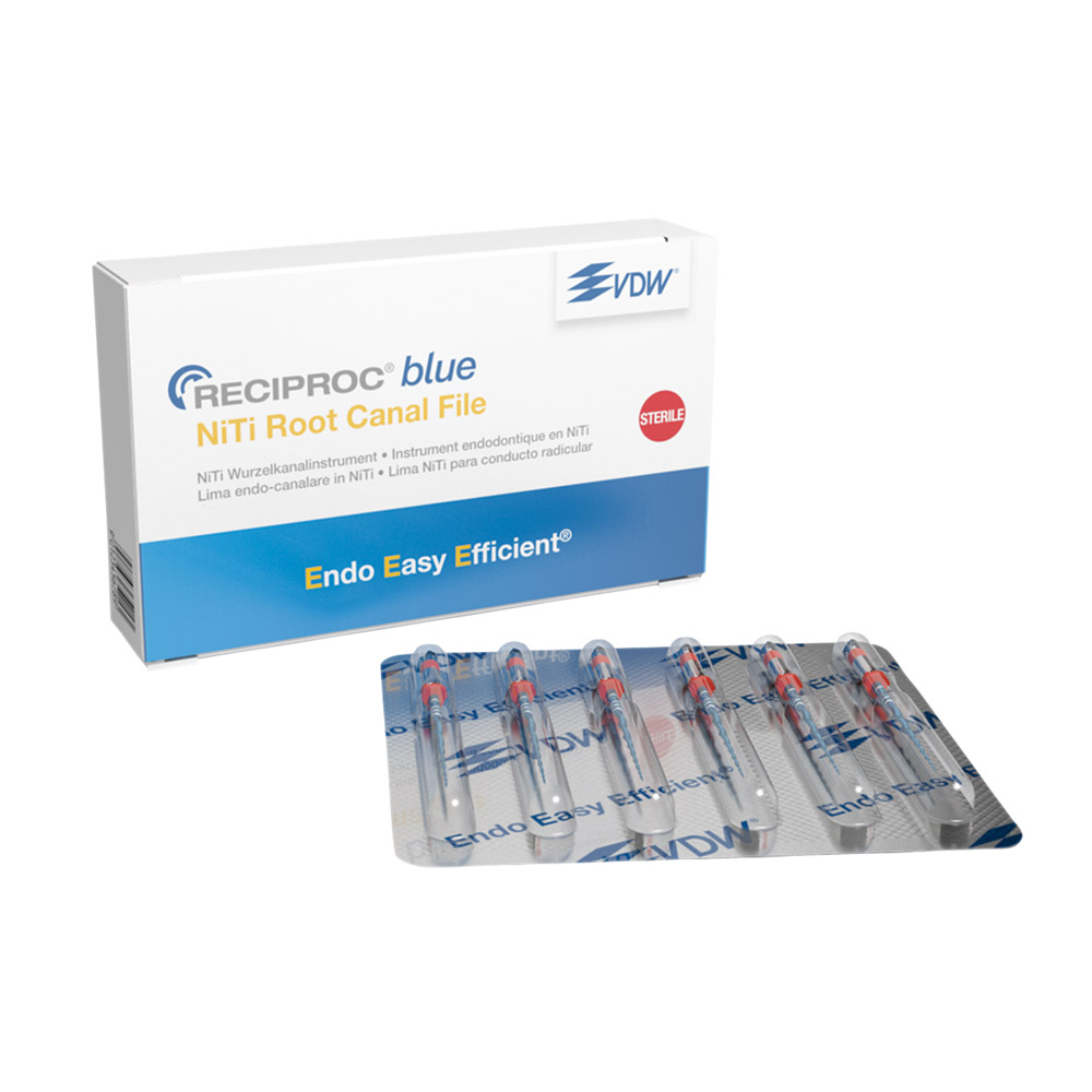 Reciproc blue filer R25 21 mm, 6 stk.