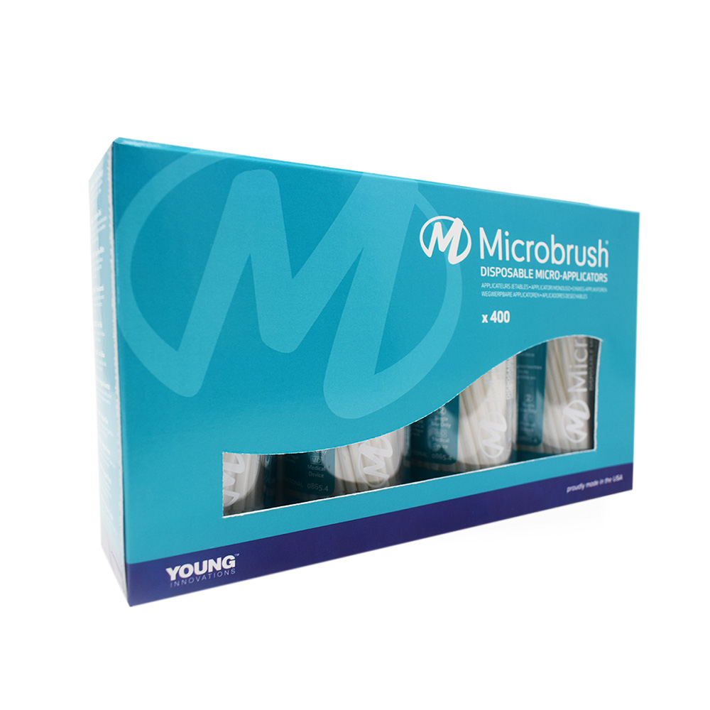 Microbrush superfin hvid, 400 stk.