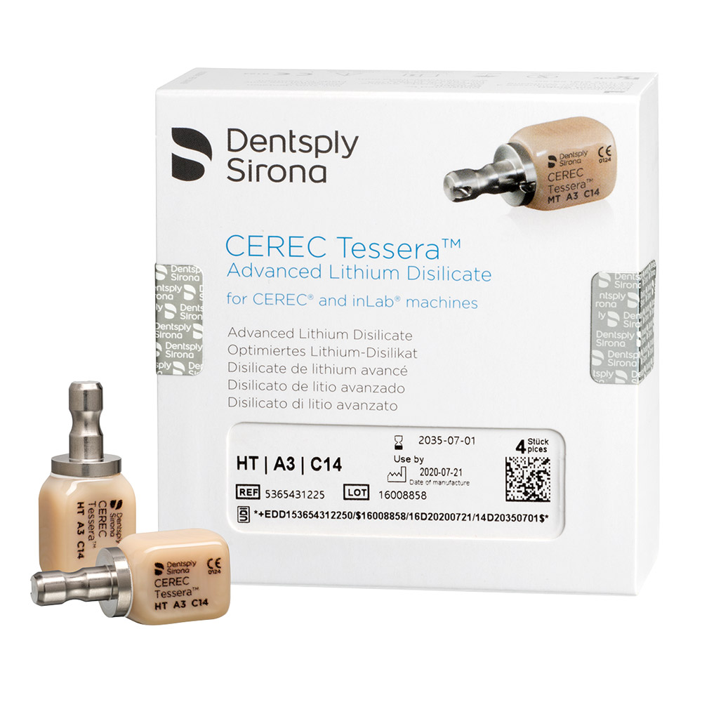 CEREC Tessera C14 HT A2, 4 stk.