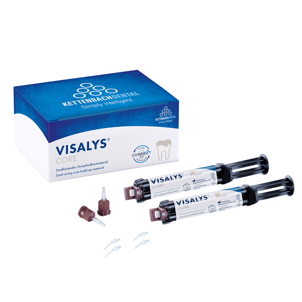 Visalys Core Dentin, dobbeltpatron 2 x 5 ml