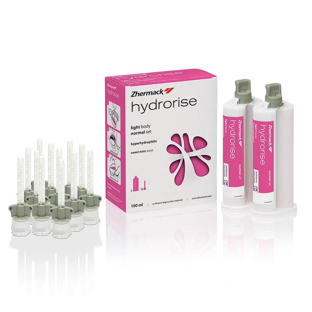 Hydrorise Light Body, 2x 50 ml patron, 12 x blandespidser