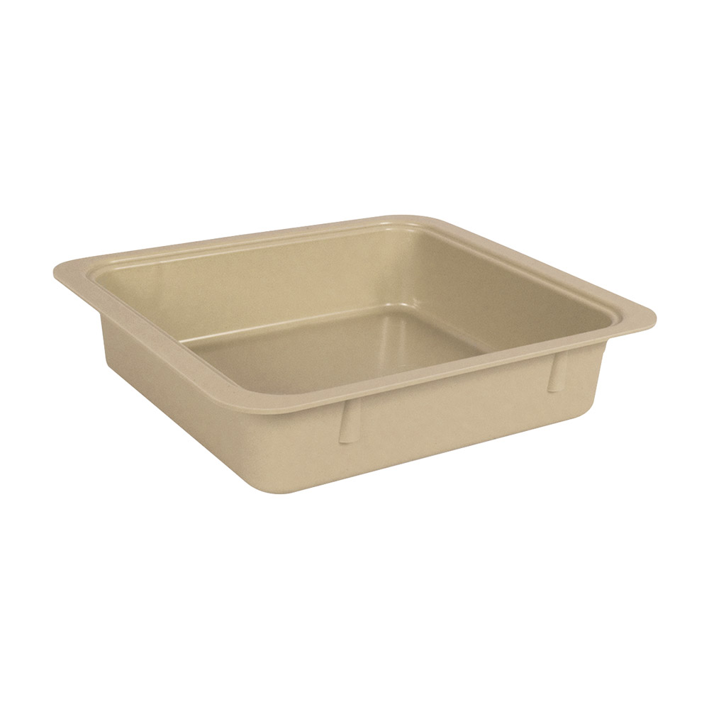 Materialbakke enkelt beige, stk.