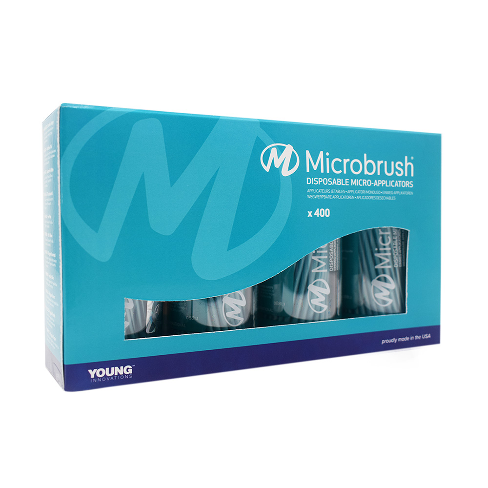 Microbrush-rør ultrafine petrol, 400 stk.