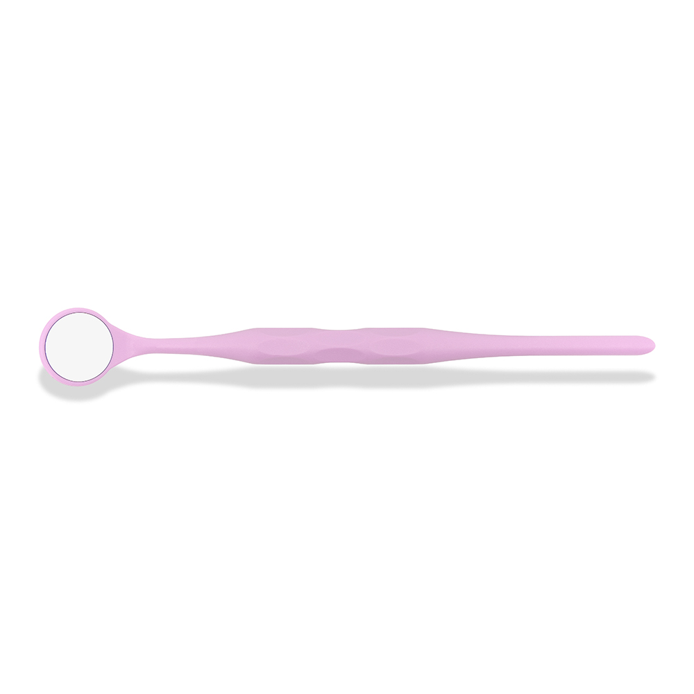 Mundspejl Relax FS Rhodium 4 plan pink, 10 stk.