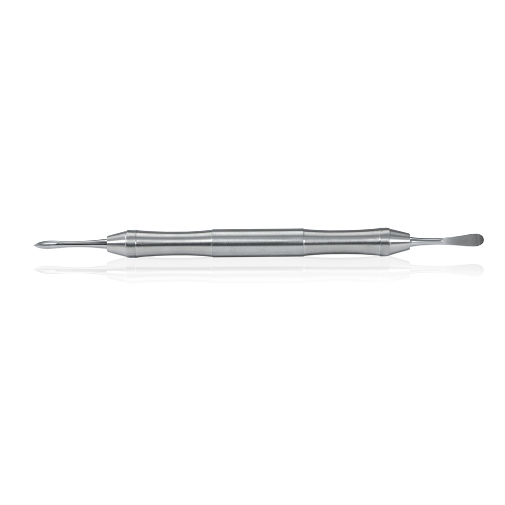 Molt Raspatorium LiquidSteel 19,0 cm rund 6,5 spids 4,0 mm, stk.