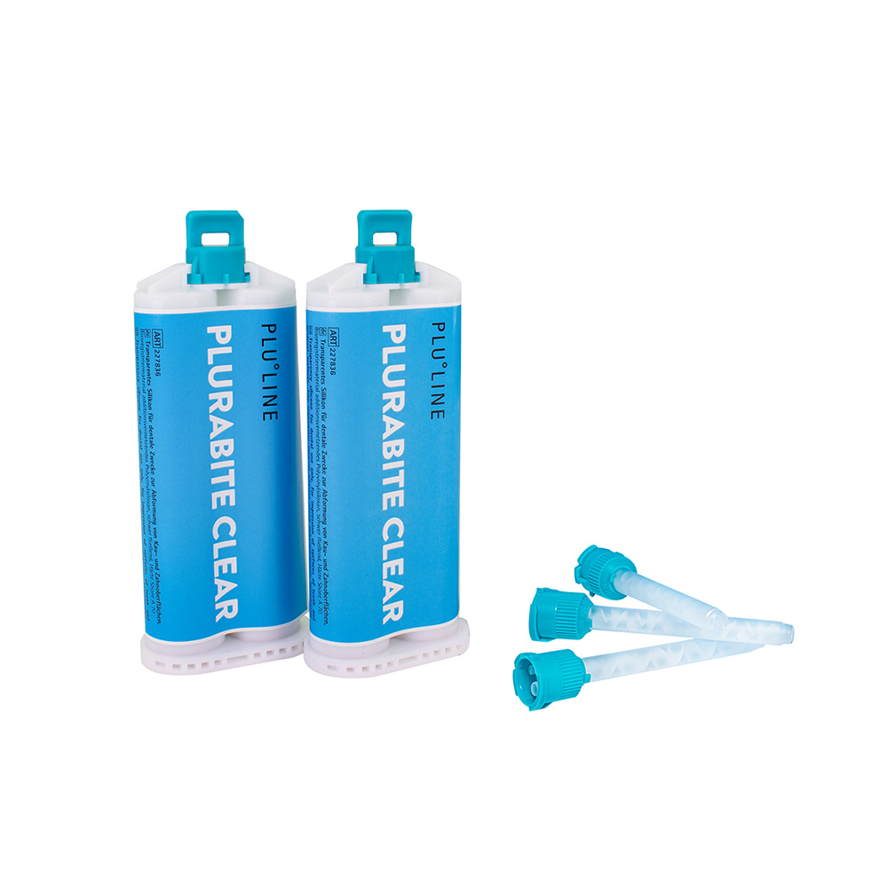 PLURABITE CLEAR, 2 x 50 ml patroner