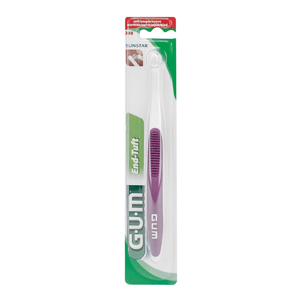 GUM blød klyngebørste kile Blister, stk.