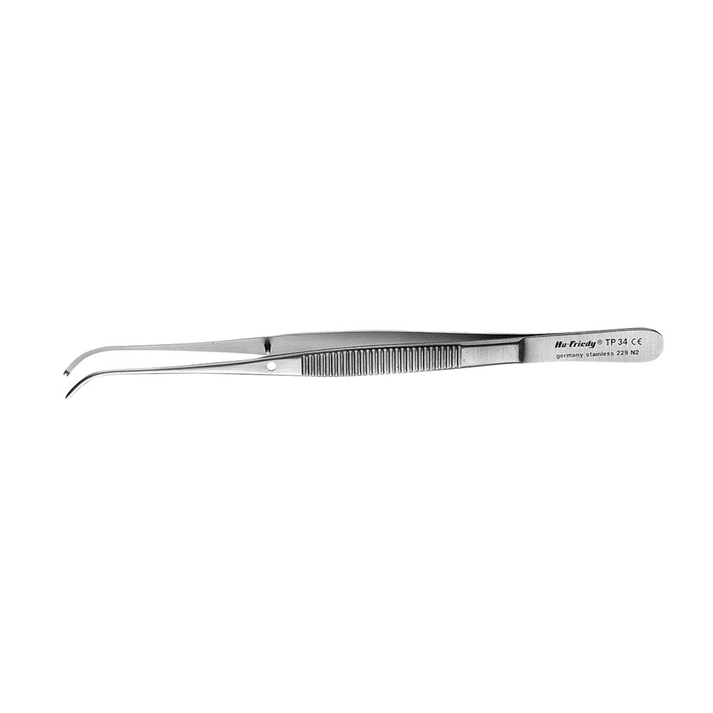 Kirurgisk pincet 34-12,5 cm buet St
