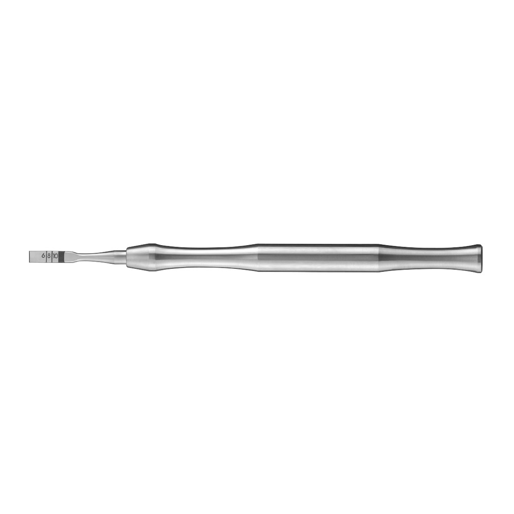 Osteotom knoglemejsel 4 mm lige, stk.