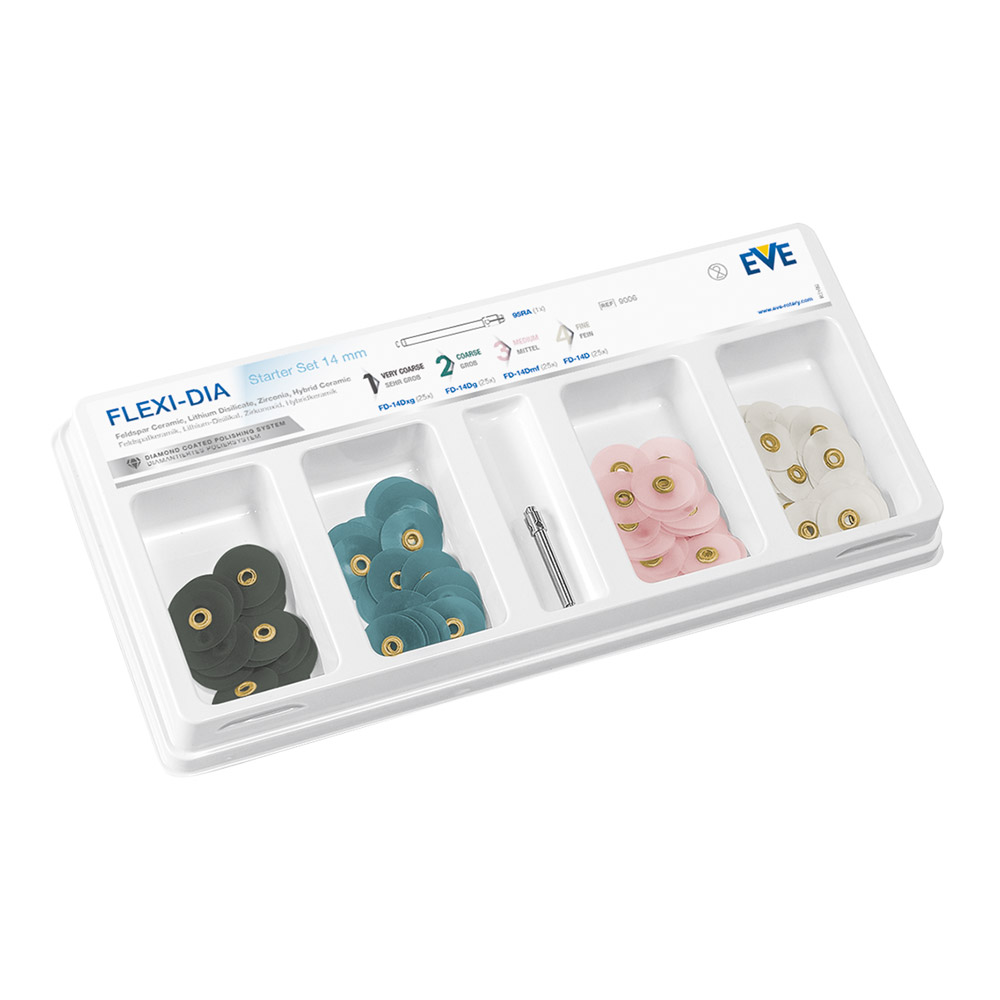 EVE Flexi-Dia umonteret 14 mm startkit, 100 stk.