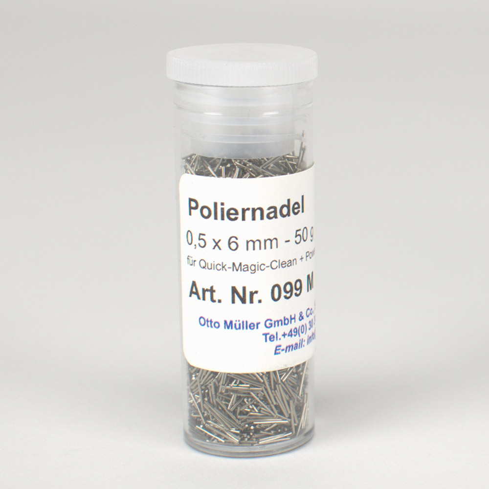 Poleringsnåle 0,5 x 6 mm, 50 g