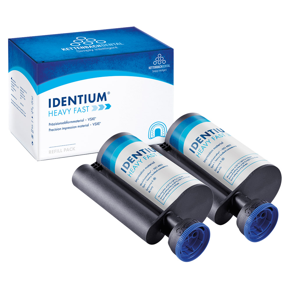 Identium Heavy Fast Patron, 2 x 380 ml Genopfyldning