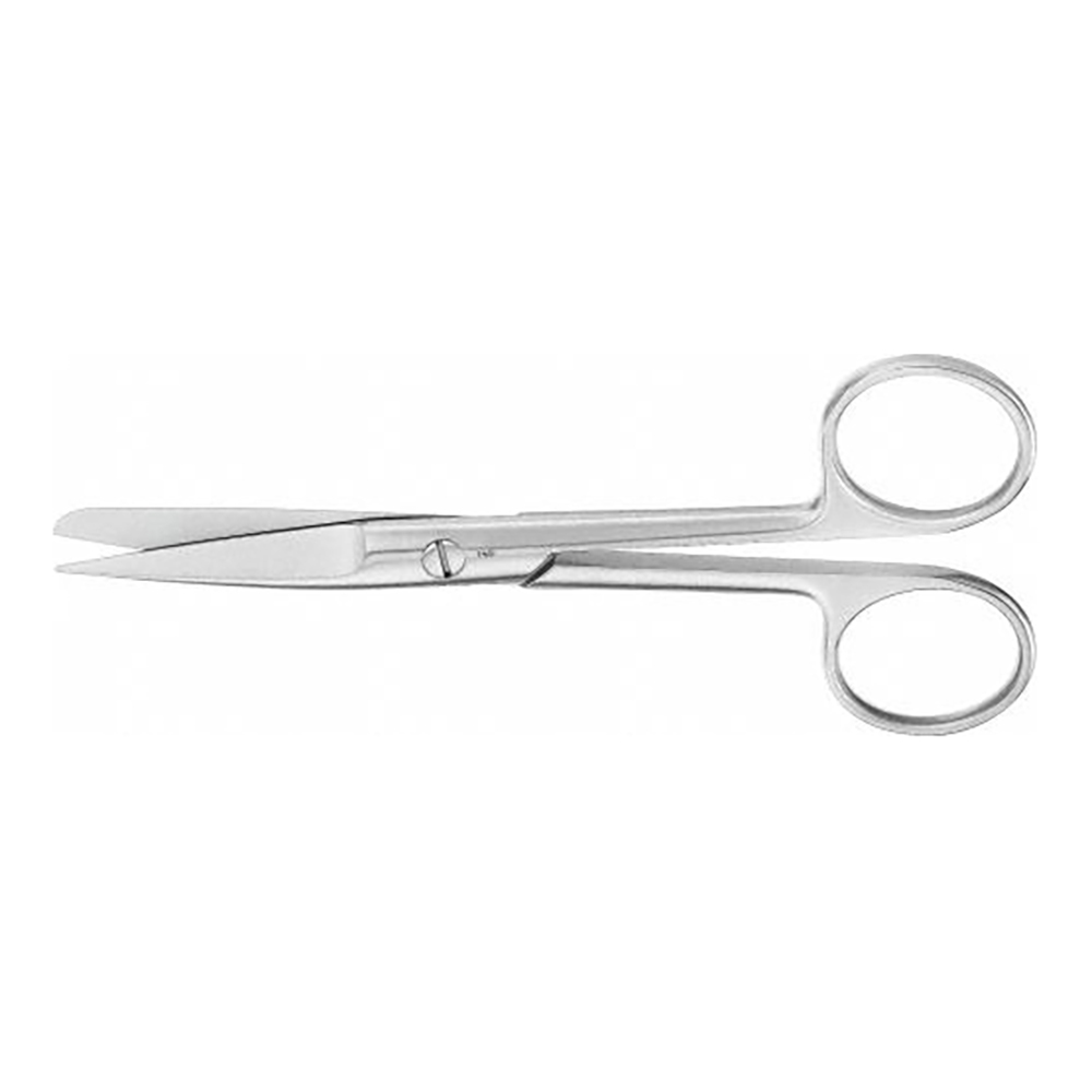 Kirurgisk saks 13,0 cm lige sp/st, stk
