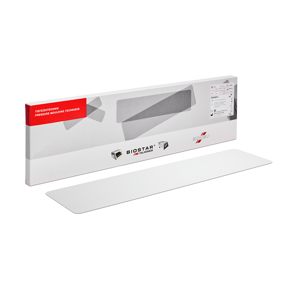 DURAN+ dybtræksfolie Strip 1,0 x 114 x 499 mm klar, 10 stk.