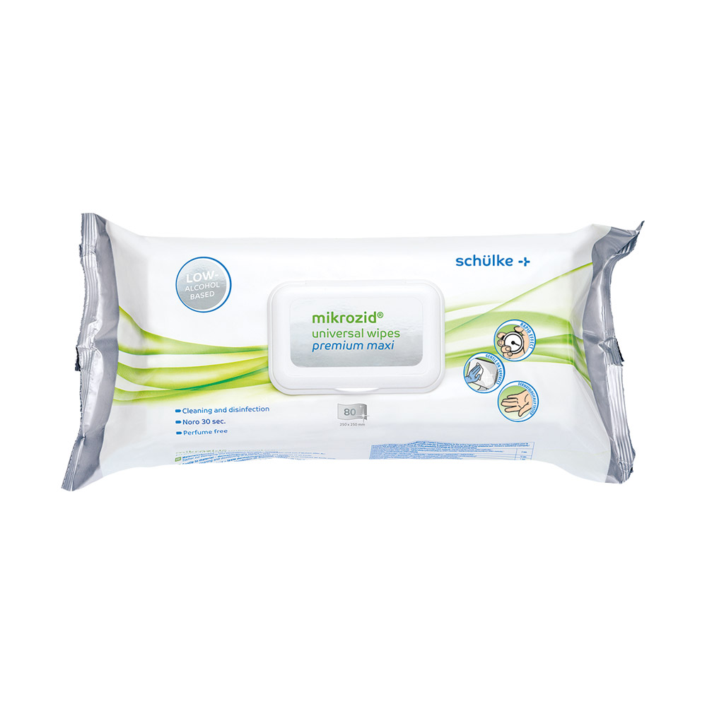 Mikrozid Universal Wipes Premium Maxi, 80 stk. Softpack